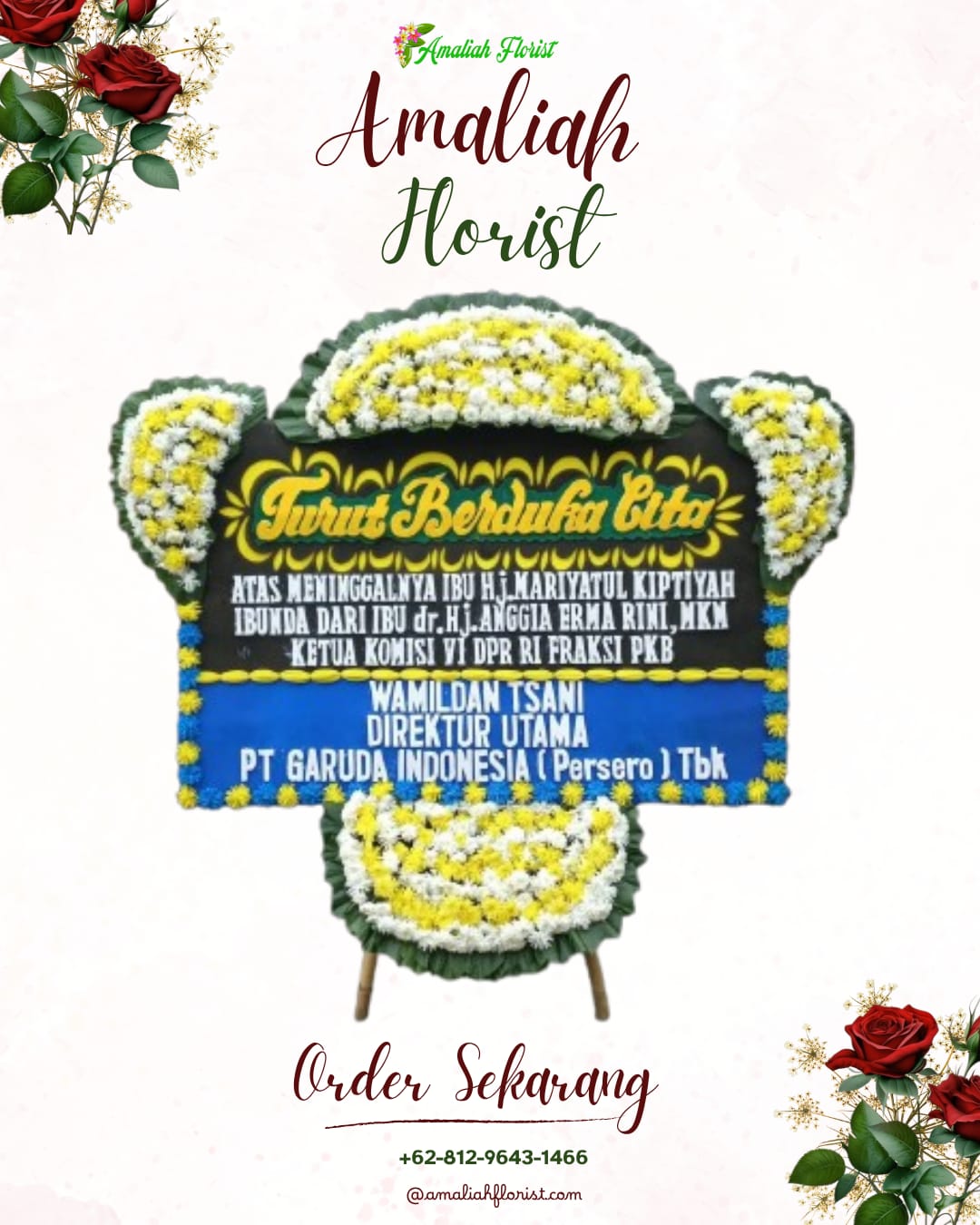 Papan Bunga Duka Bukit Raya